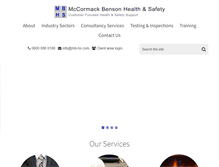 Tablet Screenshot of mb-hs.com